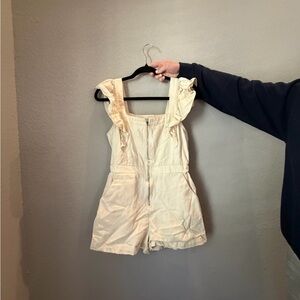 Gilli Cream Casual Romper